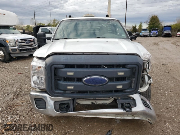 2013 Ford F-250 XL with VIN 1FTBF2A65DEA63805, listed as a Copart auction lot 63109464 with 199,691 mi miles and Salvage Title. Bid and sale history available at DreamBid. Image 5.