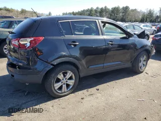 2012 Kia Sportage LX with VIN KNDPBCA21C7290271, listed as a Copart auction lot 48416055 with Not Provided miles and Clean Title. Bid and sale history available at DreamBid. Image 3.
