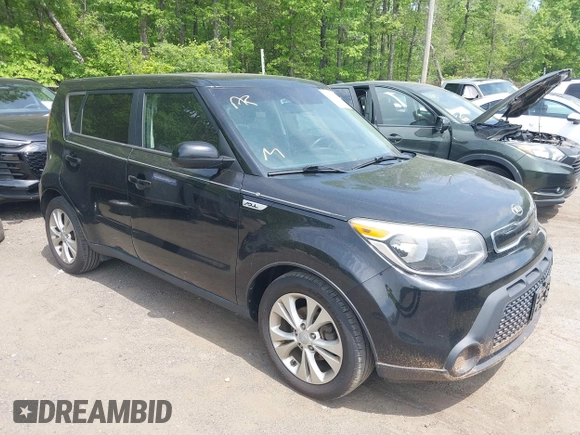 2015 Kia Soul + with VIN KNDJP3A5XF7780603, listed as a IAAI auction lot 42164373 with 148,297 mi miles and . Bid and sale history available at DreamBid. Image 1.