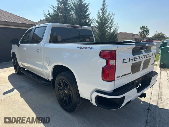 2023 Chevrolet Silverado 1500 RST with VIN 1GCUDEEL0PZ287450, listed as a Copart auction lot 49749645 with 8,103 mi miles and Clean Title. Bid and sale history available at DreamBid. Image 3.