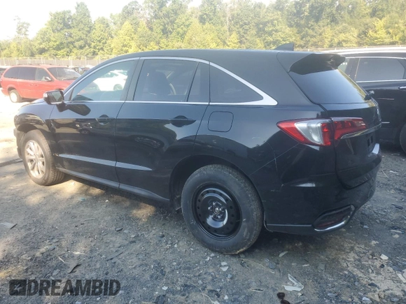 2018 Acura RDX Technology with VIN 5J8TB4H58JL017483, listed as a Copart auction lot 67827744 with 75,334 mi miles and Salvage Title. Bid and sale history available at DreamBid. Image 2.
