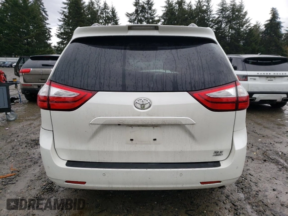 2018 Toyota Sienna XLE with VIN 5TDDZ3DC5JS194553, listed as a Copart auction lot 46648255 with 68,445 mi miles and Salvage Title. Bid and sale history available at carsss.com. Image 6.