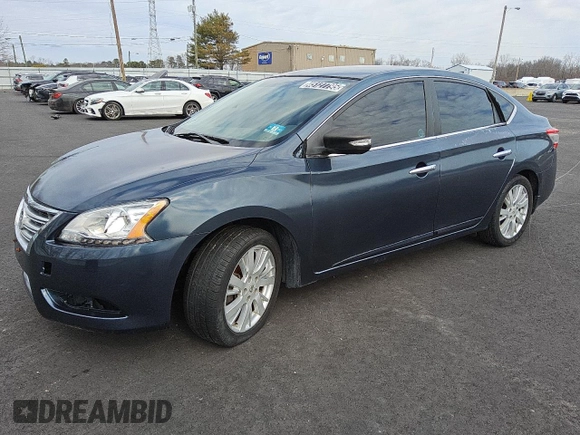2015 Nissan Sentra SL with VIN 3N1AB7AP7FY289396, listed as a Copart auction lot 45127795 with 77,309 mi miles and Clean Title. Bid and sale history available at DreamBid. Image 1.
