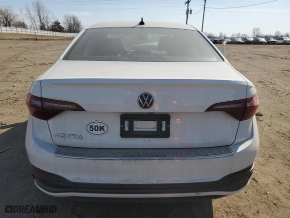 2024 Volkswagen Jetta Sport with VIN 3VWAM7BU2RM005547, listed as a Copart auction lot 48396515 with 0 mi miles and Non Repairable. Bid and sale history available at carsss.com. Image 6.