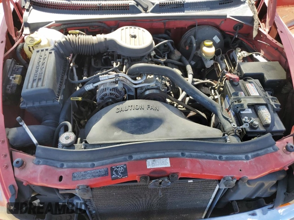 1997 Dodge Dakota with VIN 1B7GL23X0VS134478, listed as a Copart auction lot 75160314 with 119,282 mi miles and Non Repairable. Bid and sale history available at carsss.com. Image 11.