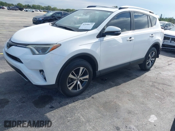 2018 Toyota RAV4 XLE with VIN JTMWFREV4JJ753365, listed as a IAAI auction lot 42550177 with 42,607 mi miles and . Bid and sale history available at DreamBid. Image 18.