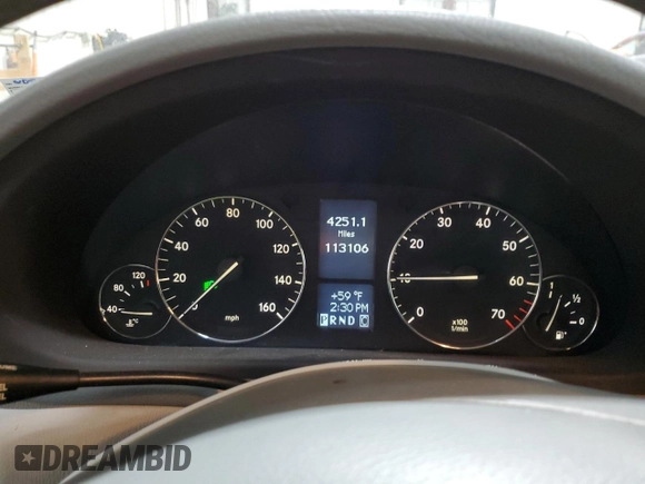 2006 Mercedes-Benz C 280 Luxury with VIN WDBRF92H66F783018, listed as a Copart auction lot 51749595 with 113,106 mi miles and Salvage title. Bid and sale history available at DreamBid. Image 9.