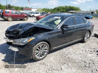 2017 Genesis G80 3.8L z VIN KMHGN4JEXHU175292, wystawiony jako Copart lot #51922895 z przebiegiem Nie podano mil oraz Szkody całkowita. Historia ofert i sprzedaży dostępna na DreamBid. Obrazek 1.