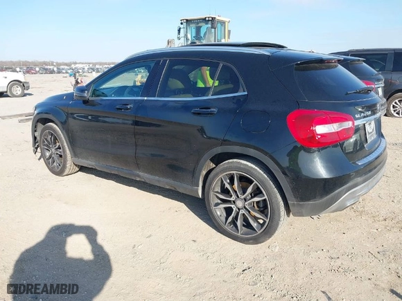 2016 Mercedes-Benz GLA with VIN WDCTG4GB5GJ199567, listed as a IAAI auction lot 41225649 with 122,655 mi miles. Bid and sale history available at carsss.com. Image 3.