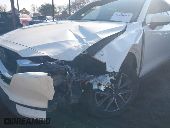 2017 Mazda CX-5 Grand Touring with VIN JM3KFBDL6H0164993, listed as a IAAI auction lot 41450556 with 97,733 mi miles. Bid and sale history available at carsss.com. Image 6.