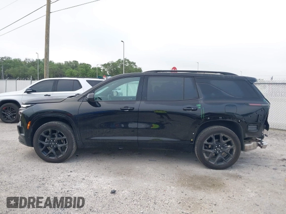 2024 Chevrolet Traverse AWD RS with VIN 1GNEVLKSXRJ154463, listed as a IAAI auction lot 41929879 with 6,684 mi miles. Bid and sale history available at carsss.com. Image 15.