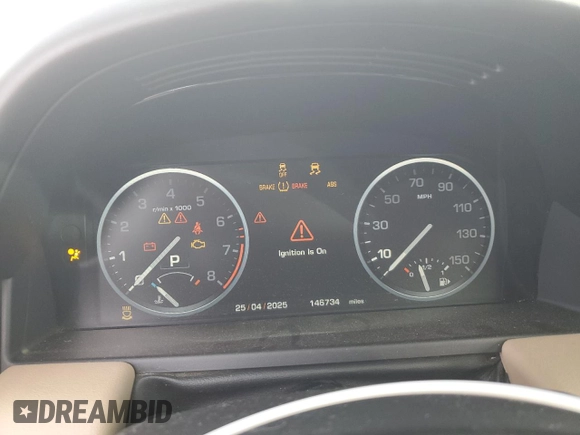 2011 Land Rover Range Rover HSE Lux z VIN SALMF1D45BA346876, wystawiony jako Copart lot #54575215 z przebiegiem 146 734 mil mil oraz Czysty tytuł • Clean title. Historia ofert i sprzedaży dostępna na DreamBid. Obrazek 9.