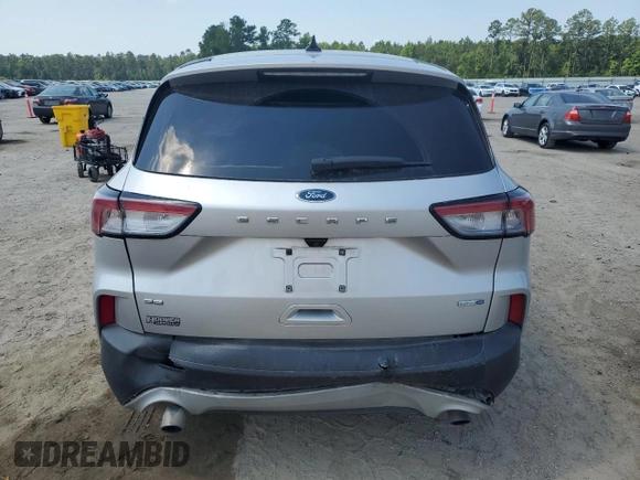 2020 Ford Escape SE with VIN 1FMCU9G68LUA53294, listed as a Copart auction lot 57665695 with 83,837 mi miles and Salvage title. Bid and sale history available at DreamBid. Image 6.