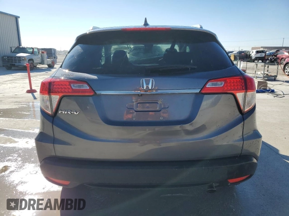 2021 Honda HR-V EX-L with VIN 3CZRU5H7XMM704598, listed as a Copart auction lot 41917455 with 23,637 mi miles and Salvage Title. Bid and sale history available at carsss.com. Image 6.