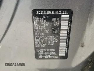 2017 Nissan Quest SV z VIN JN8AE2KPXH9165495, wystawiony jako Copart lot #49047685 z przebiegiem 149 033 mil mil oraz Szkody całkowita. Historia ofert i sprzedaży dostępna na DreamBid. Obrazek 14.