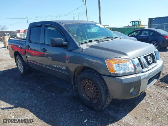 2012 Nissan Titan SV with VIN 1N6AA0EDXCN325756, listed as a IAAI auction lot 42025837 with 218,658 mi miles. Bid and sale history available at carsss.com. Image 1.