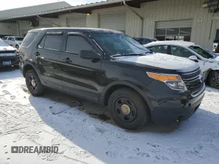 2013 Ford Utility Police Interceptor with VIN 1FM5K8AR7DGA68381, listed as a Copart auction lot 87553175 with 175,675 mi miles and Clean Title. Bid and sale history available at carsss.com. Image 4.