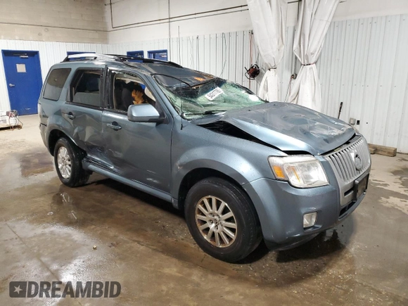 2010 Mercury Mariner Premier z VIN 4M2CN8H77AKJ24734, wystawiony jako Copart lot #54317785 z przebiegiem 206 212 mil mil oraz Szkoda całkowita • Salvage title. Historia ofert i sprzedaży dostępna na DreamBid. Obrazek 4.