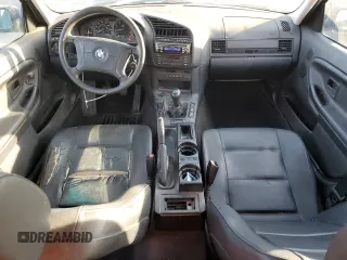 1997 BMW 3 Series 318i with VIN WBACC9328VEE57445, listed as a Copart auction lot 84380934 with 0 mi miles and Salvage Title. Bid and sale history available at carsss.com. Image 8.