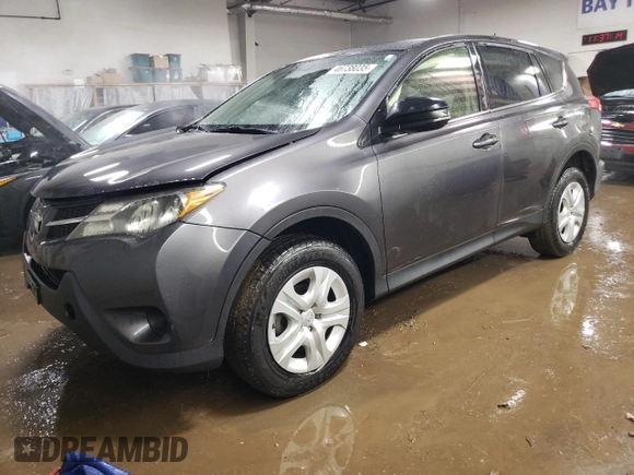 2015 Toyota RAV4 LE with VIN JTMBFREV4FJ036390, listed as a Copart auction lot 46738035 with 39,178 mi miles and Salvage Title. Bid and sale history available at DreamBid. Image 1.
