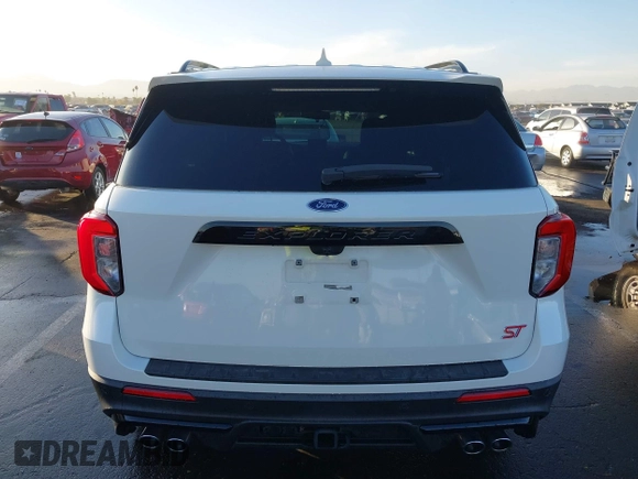2020 Ford Explorer ST with VIN 1FM5K8GC0LGA28807, listed as a IAAI auction lot 41214396 with 76,367 mi miles. Bid and sale history available at carsss.com. Image 16.