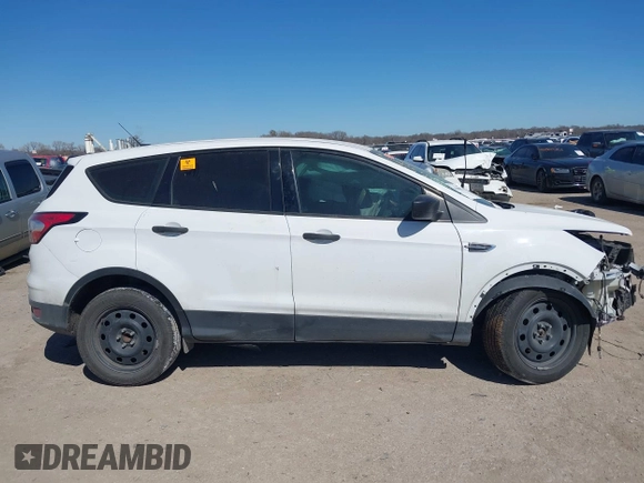 2018 Ford Escape S with VIN 1FMCU0F74JUA63470, listed as a IAAI auction lot 41688124 with 1 mi miles. Bid and sale history available at carsss.com. Image 12.