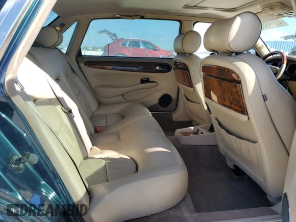 2001 Jaguar XJ Vanden Plas with VIN SAJDA24C51LF38566, listed as a Copart auction lot 43314625 with 100,298 mi miles and Salvage title. Bid and sale history available at DreamBid. Image 10.