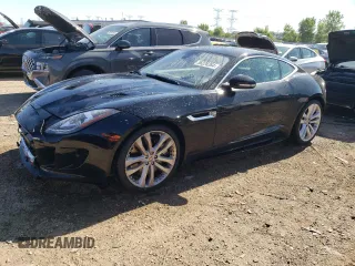 2017 Jaguar F-Type S with VIN SAJWJ6BV5H8K40386, listed as a Copart auction lot 58228264 with 54,882 mi miles and Salvage Title. Bid and sale history available at DreamBid. Image 1.