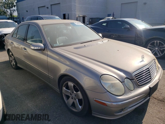2005 Mercedes-Benz E 5.0L with VIN WDBUF70J75A693702, listed as a Copart auction lot 63497604 with 122,410 mi miles and Clean Title. Bid and sale history available at carsss.com. Image 4.
