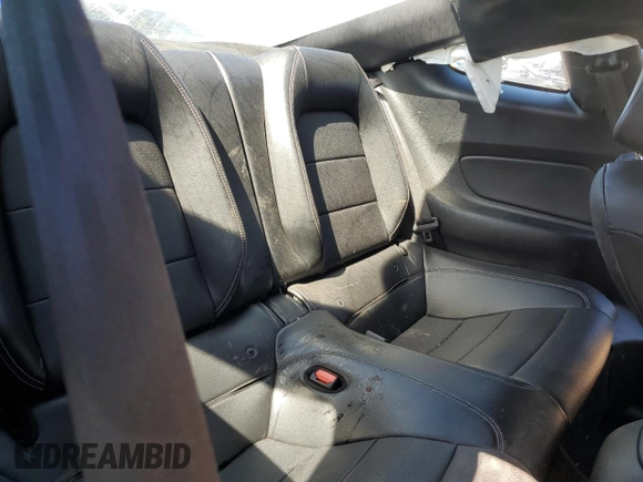 2022 Ford Mustang EcoBoost with VIN 1FA6P8TH6N5104725, listed as a Copart auction lot 46689865 with 48,796 mi miles and Salvage title. Bid and sale history available at DreamBid. Image 10.