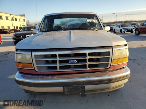 1993 Ford F-150 with VIN 1FTEX15N4PKA51088, listed as a Copart auction lot 87699725 with 205,449 mi miles and Salvage Title. Bid and sale history available at carsss.com. Image 5.
