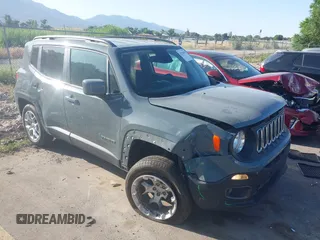 2018 Jeep Renegade Latitude with VIN ZACCJBBB2JPH64738, listed as a IAAI auction lot 42520304 with 87,212 mi miles and . Bid and sale history available at DreamBid. Image 1.