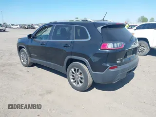 2019 Jeep Cherokee Latitude Plus with VIN 1C4PJMLX4KD238263, listed as a IAAI auction lot 42017221 with 37,187 mi miles and . Bid and sale history available at DreamBid. Image 3.