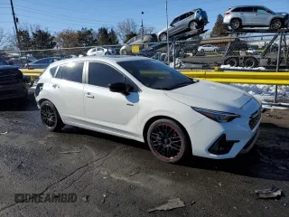 2024 Subaru Impreza RS with VIN JF1GUHJCXR8270450, listed as a Copart auction lot 42933815 with 5,476 mi miles and Salvage Title. Bid and sale history available at carsss.com. Image 4.