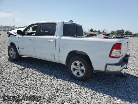 2019 Ram 1500 Big Horn with VIN 1C6RREFG1KN793059, listed as a Copart auction lot 54472845 with 85,404 mi miles and Non repairable. Bid and sale history available at DreamBid. Image 2.