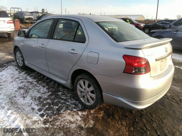 2010 Toyota Yaris with VIN JTDBT4K3XA1360452, listed as a IAAI auction lot 41557092 with 107,989 mi miles. Bid and sale history available at carsss.com. Image 3.
