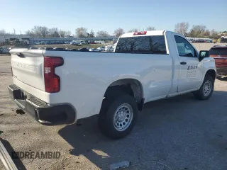2022 Chevrolet Silverado 1500 Work Truck with VIN 3GCNAAEK2NG525602, listed as a Copart auction lot 49169165 with 107,803 mi miles and Non Repairable. Bid and sale history available at DreamBid. Image 3.