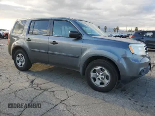 2013 Honda Pilot LX with VIN 5FNYF3H22DB014062, listed as a Copart auction lot 45481404 with 144,141 mi miles and Salvage title. Bid and sale history available at DreamBid. Image 4.