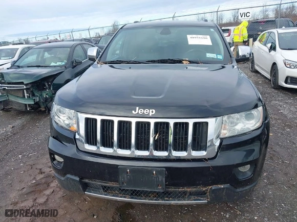 2013 Jeep Grand Cherokee Limited with VIN 1C4RJFBT9DC592257, listed as a IAAI auction lot 40955180 with 130,038 mi miles. Bid and sale history available at carsss.com. Image 12.