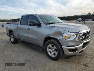 2020 Ram 1500 Big Horn with VIN 1C6RREBTXLN277674, listed as a Copart auction lot 42813315 with 123,078 mi miles and Salvage Title. Bid and sale history available at carsss.com. Image 4.