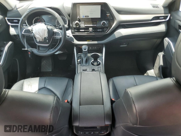 2023 Toyota Highlander L with VIN 5TDKDRAH6PS030892, listed as a Copart auction lot 56063635 with 74,766 mi miles and Salvage title. Bid and sale history available at DreamBid. Image 8.