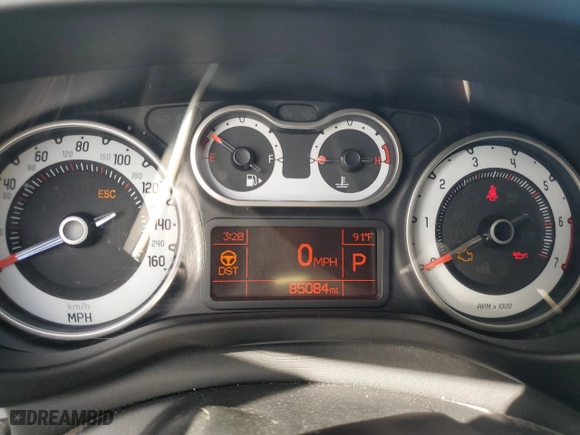 2014 FIAT 500L Easy with VIN ZFBCFABH8EZ003335, listed as a Copart auction lot 72079684 with 85,084 mi miles and Salvage Title. Bid and sale history available at carsss.com. Image 9.