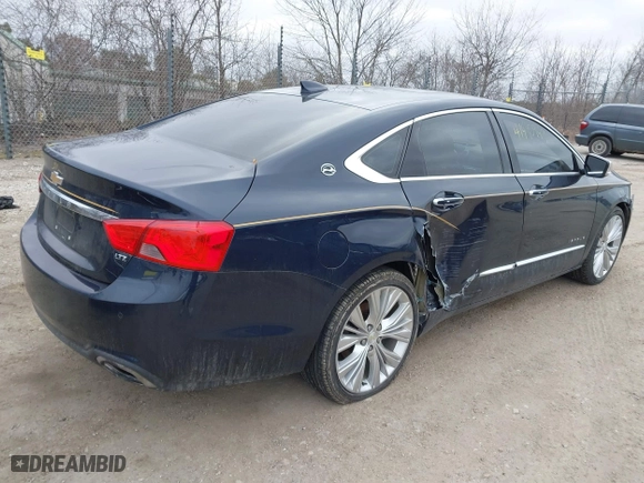 2015 Chevrolet Impala LTZ with VIN 2G1165S36F9149382, listed as a IAAI auction lot 41481211 with 195,516 mi miles. Bid and sale history available at carsss.com. Image 4.
