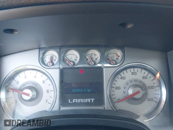2009 Ford F-150 XL with VIN 1FTPW14V89FA85026, listed as a IAAI auction lot 42228577 with 157,473 mi miles and . Bid and sale history available at DreamBid. Image 7.