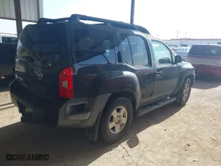 2005 Nissan Xterra S with VIN 5N1AN08U75C620679, listed as a IAAI auction lot 41574222 with 181,684 mi miles. Bid and sale history available at carsss.com. Image 4.