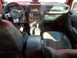 2018 Jeep Wrangler JK Unlimited Sport S with VIN 1C4BJWDG2JL873720, listed as a Copart auction lot 80321214 with 52,337 mi miles and Non Repairable. Bid and sale history available at carsss.com. Image 8.