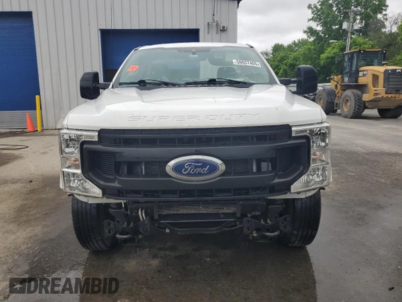 2021 Ford F-250 XL with VIN 1FTBF2A60MEC77777, listed as a Copart auction lot 59657405 with 123,103 mi miles and Salvage title. Bid and sale history available at DreamBid. Image 5.