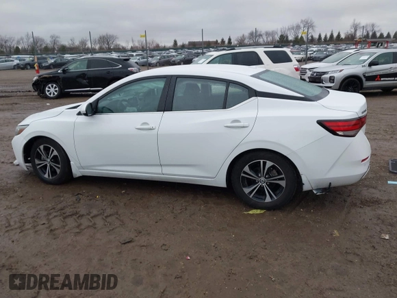 2021 Nissan Sentra SV with VIN 3N1AB8CV2MY306555, listed as a IAAI auction lot 41717581 with 63,198 mi miles and . Bid and sale history available at DreamBid. Image 14.