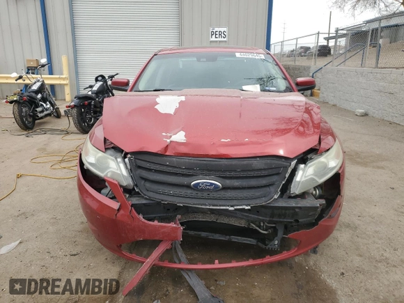 2011 Ford Taurus SHO with VIN 1FAHP2KT4BG100877, listed as a Copart auction lot 44029645 with 153,661 mi miles and Salvage Title. Bid and sale history available at DreamBid. Image 5.