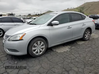 2015 Nissan Sentra SV with VIN 3N1AB7AP2FL665404, listed as a Copart auction lot 53753965 with 150,134 mi miles and Clean Title. Bid and sale history available at carsss.com. Image 1.